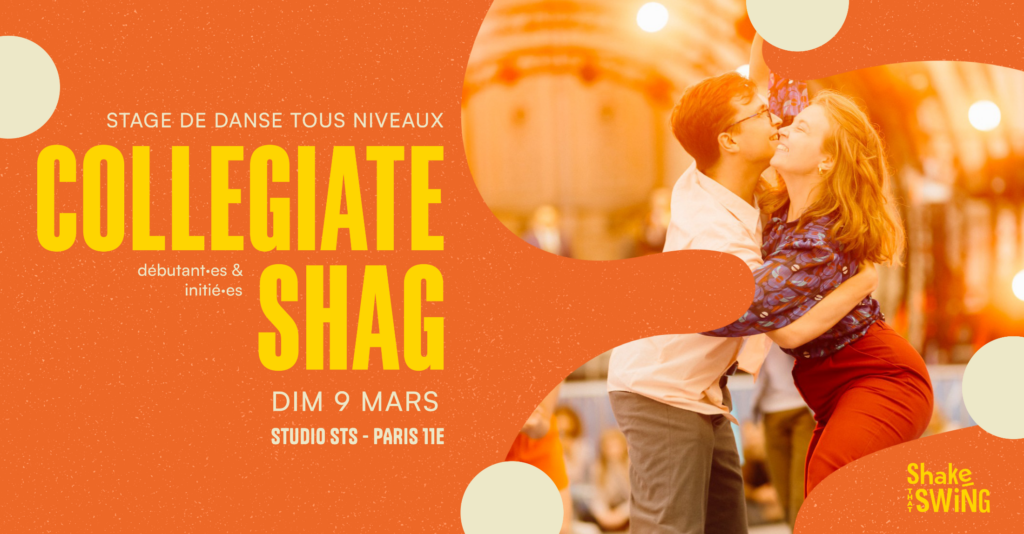 Stage de Collegiate Shag  - DIMANCHE 9 MARS