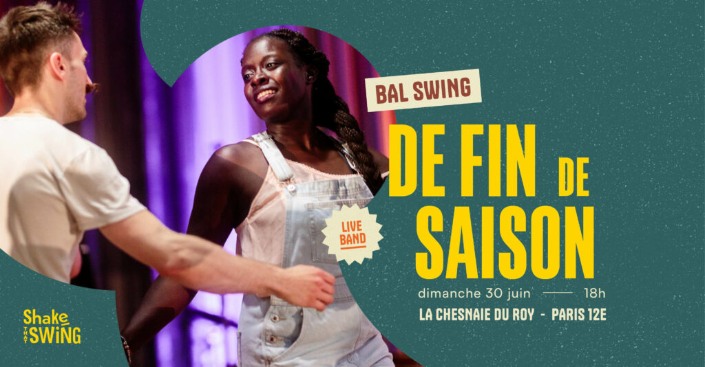 Soirée Swing à Paris 12 – dimanche 30 juin