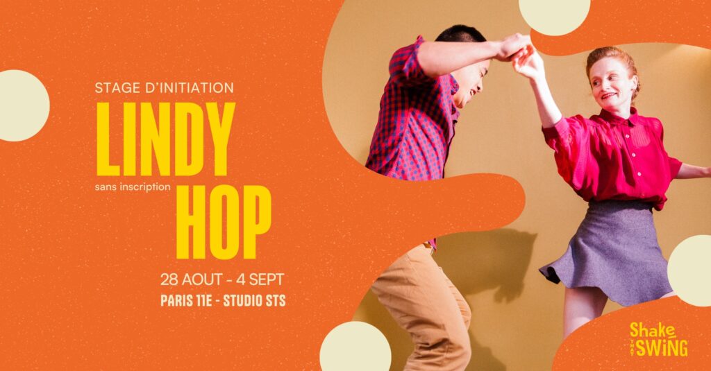 Stage débutant de Lindy Hop - 28 août et 4 septembre 2024