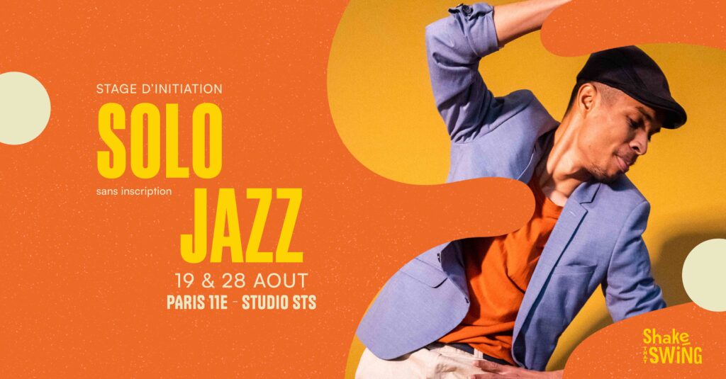 Stage débutant de Solo Jazz Charleston - 19 & 28 août 2024