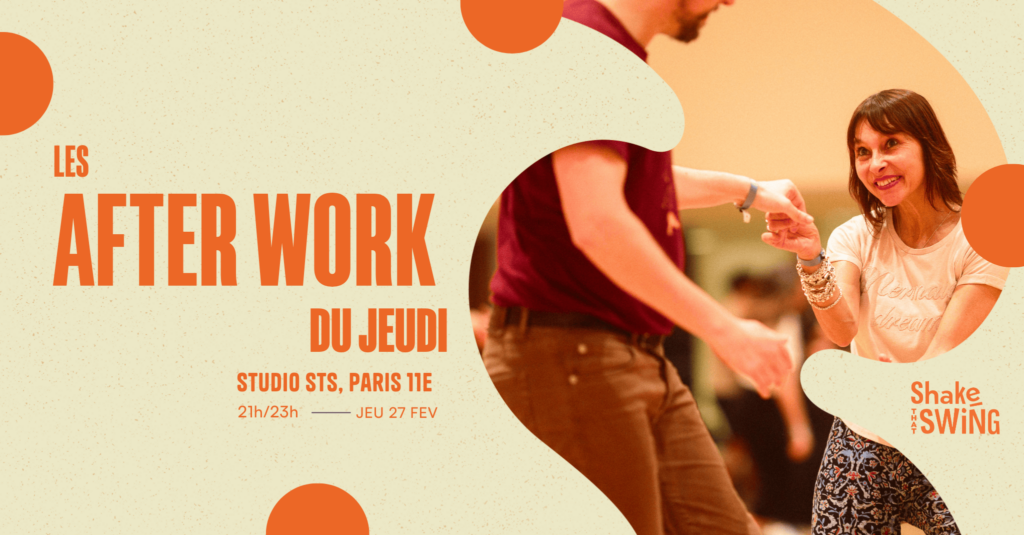 Afterwork du jeudi au Studio Shake That Swing !